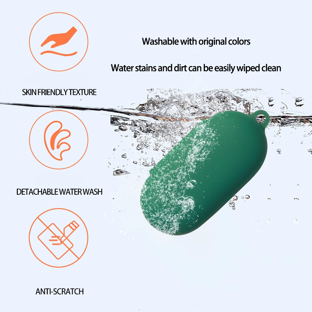 

for NANK Wing Wireless Earbuds cover Silicone Soft case for NANK Wing Shockproof Shell Case Protective Sleeve