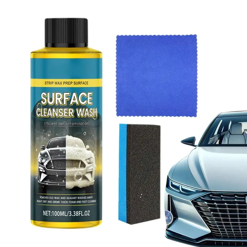 

Exterior Cleaner 100ml Cleaning Liquid For Car Wash Car Detailing Products Car Wash Kit Car Washing Supplies For Sparkling