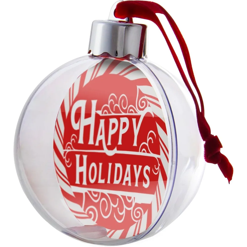 زينة عيد الميلاد DIY، كرات تزيين الصور - مجموعة من 24 قطعة #4