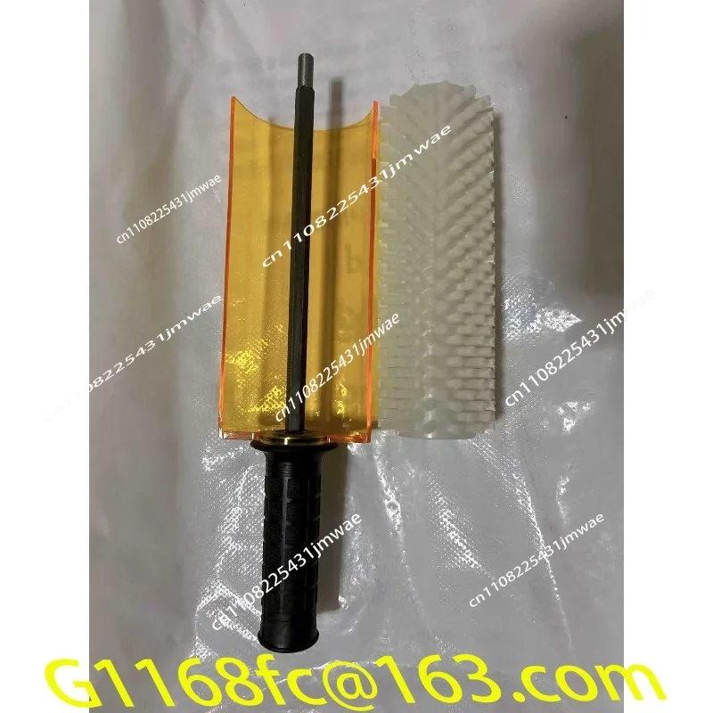 Snowboard Waxing Roller Brush Set Snowboard Polishing Maintenance Horse Hair Brush Nylon Roller Brush