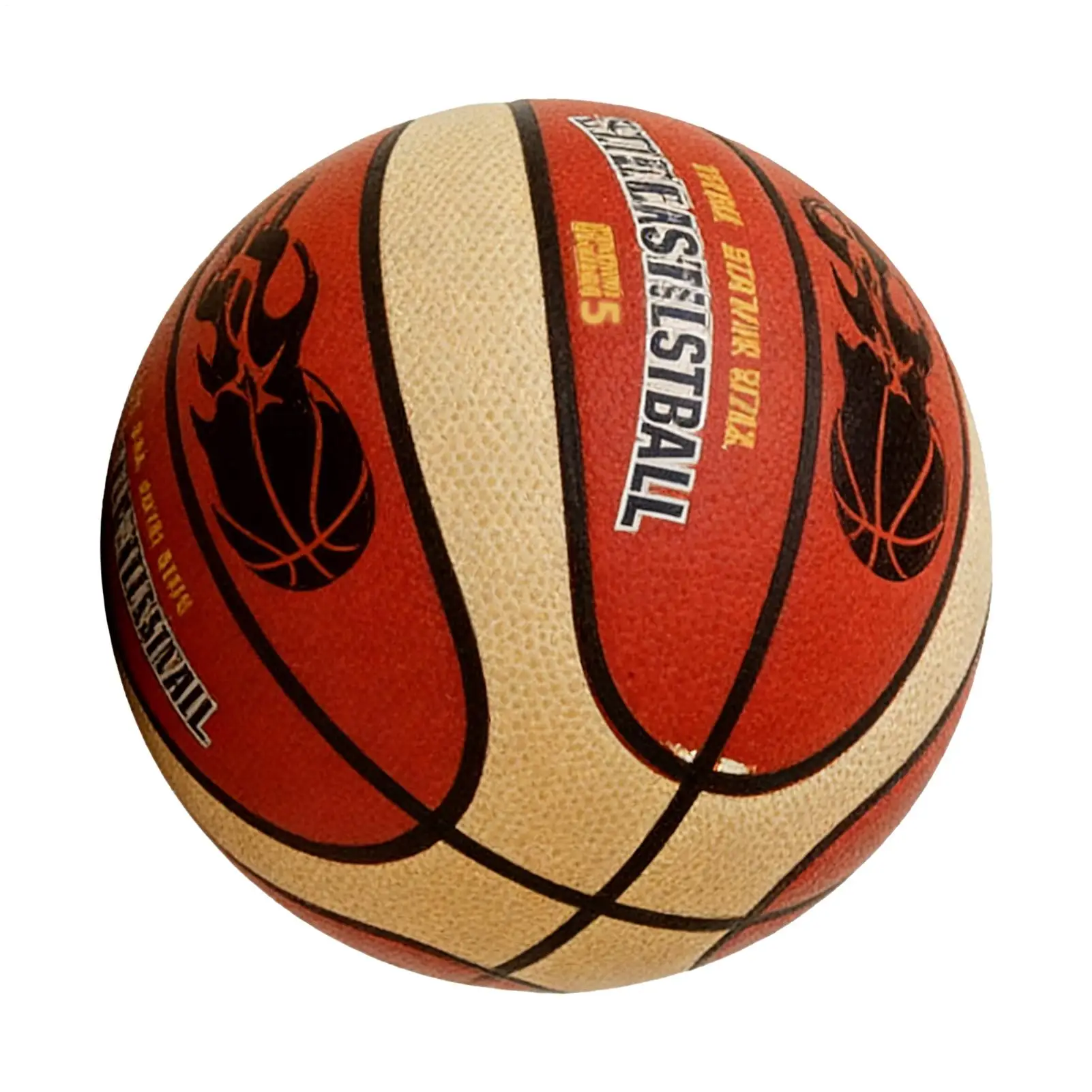 Quiet Basketball Higher Bounce Soundless Ball Low Noise Training Ball For Boys Girls Kids Teen House Bedroom Sports
