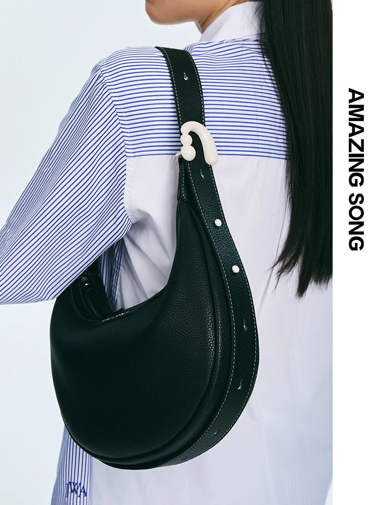 Amazing Song Half Moon Bag Small