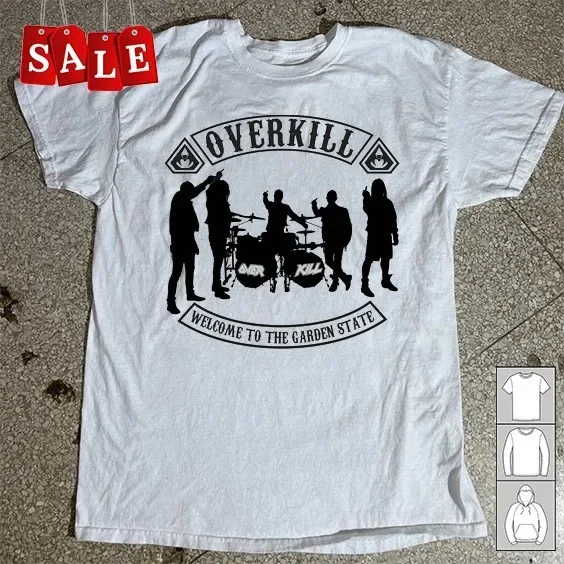 New Overkill band Gift For Fans Unisex All Size T-Shirt
