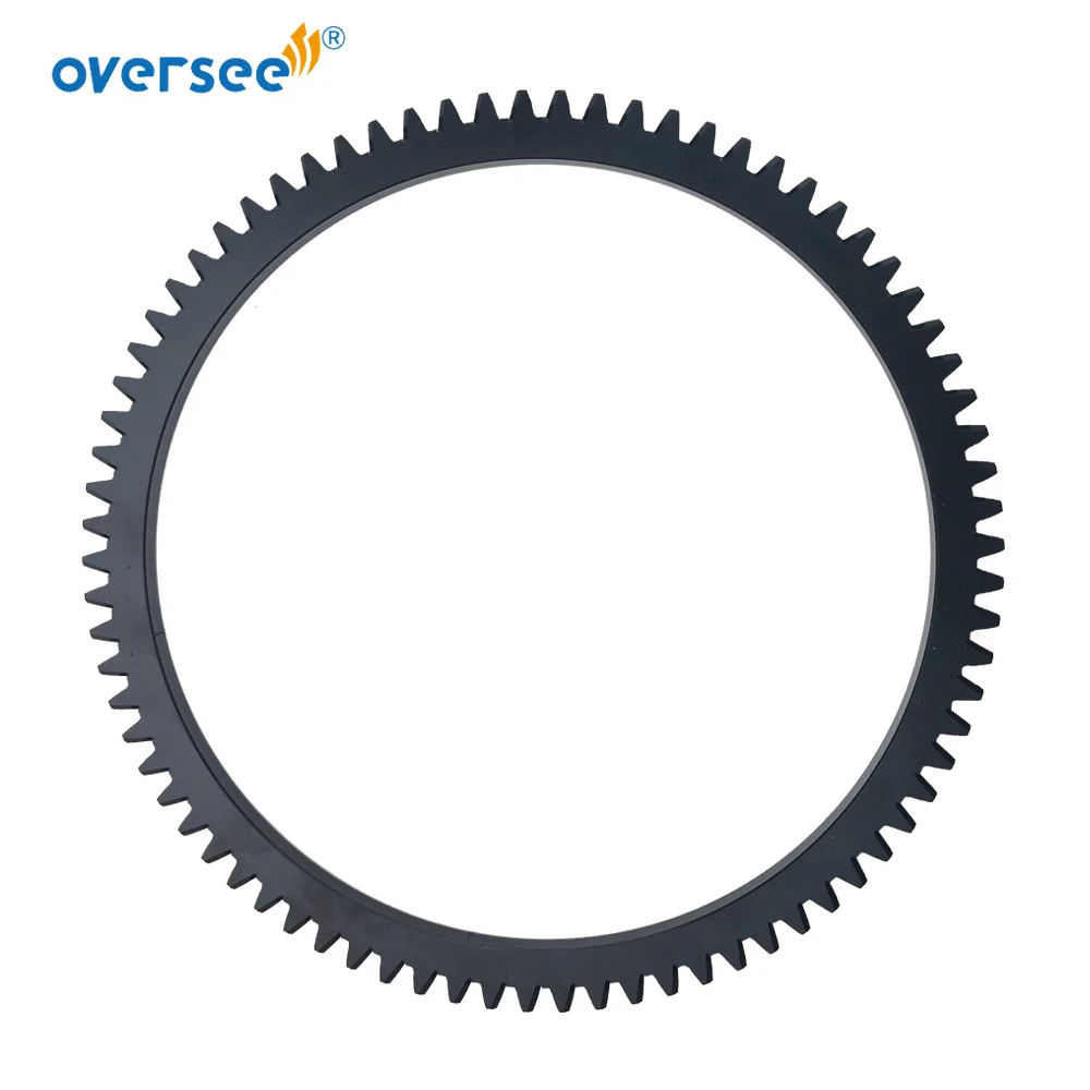 6AH-85550-10 Flywheel Crown Gear Ring For YAMAHA F15A Outboard Motor 15HP 6AH-85550 6AH Seapro F20