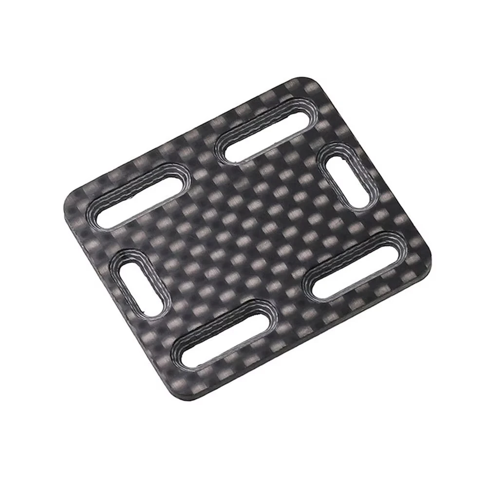 Carbon Fiber ESC V2 Inclined Mount Holder Plate For YOKOMO YD2 1/10 RC Drift Car Electronic Speed Controller Bracket Upgrade Acc view 6