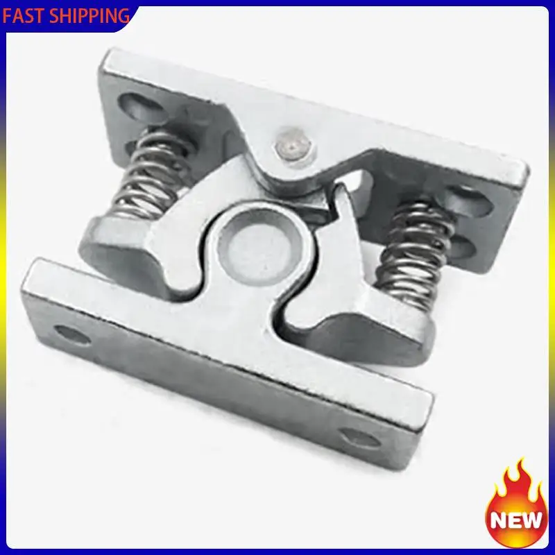 

Especial 4Pcs Spring Loaded Door Easy Lock Stop Catch Release Clamp Double Roller Catch (Mp-3)