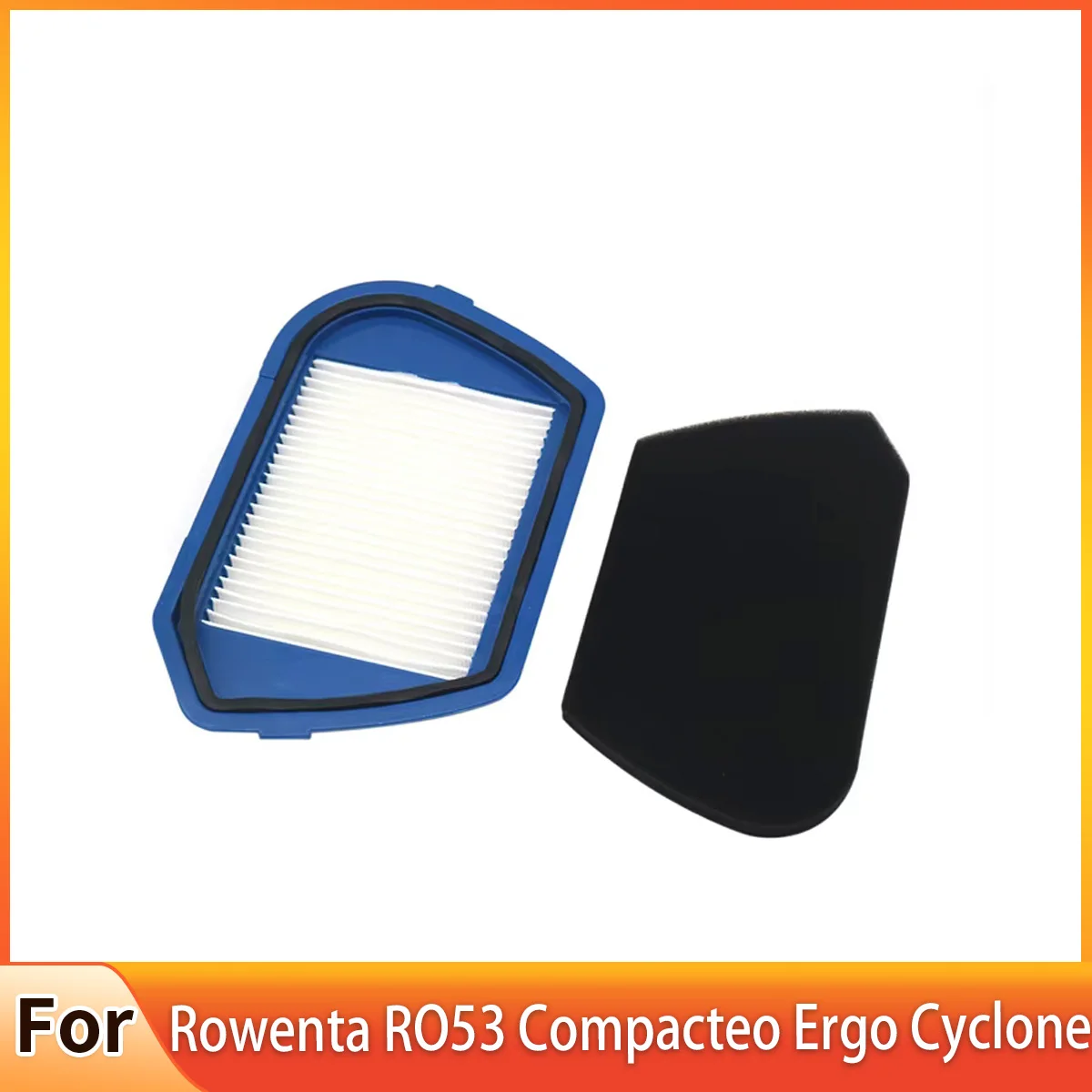 Hepa Dust Filters for Rowenta RO53 Compacteo Ergo Cyclone-zr005501 Zyklon ZR005501 Vacuum Cleaner Accessories Kit Parts RO535321