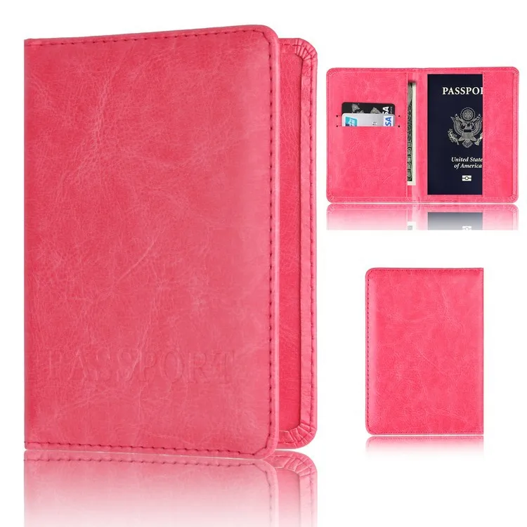 Passport Cover Travel Wallet Travel Accessories ID Bank Credit Card Bag Men Women Passport Holder Porta обложка на паспорт