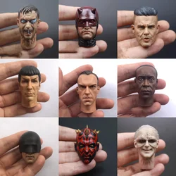 1/6 Science Fiction Film Villain Head Sculpt Horror Film Evil People Head Played Model for 12in Action Figure Collection Gift