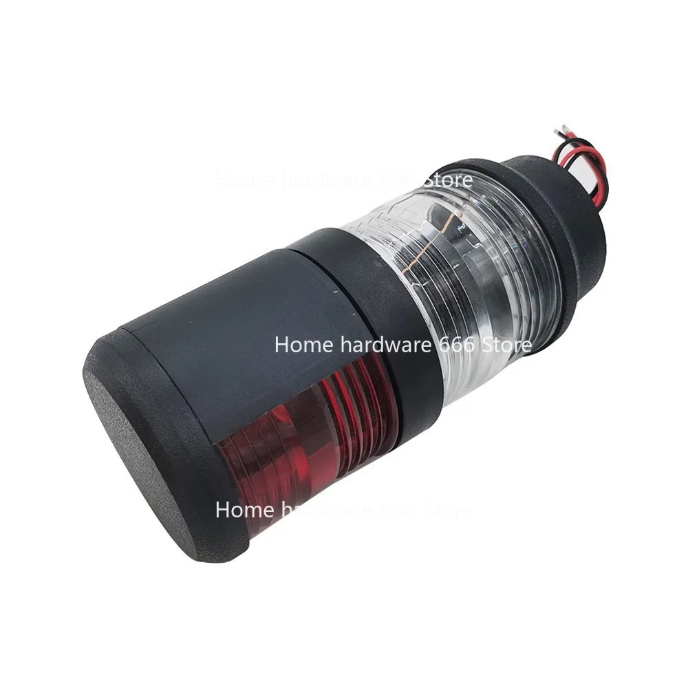 ملحقات اليخوت البحرية LED حلقة الضوء الملاحة البحرية طبقة مزدوجة مصباح إشارة ليلة الاتصال ضوء مرساة الملحقات #1