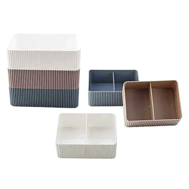 Plastic Home Office Bathroom Storage Box Desktop Sundries Storage Box Makeup Organizer Cosmetic Closet Bin Case