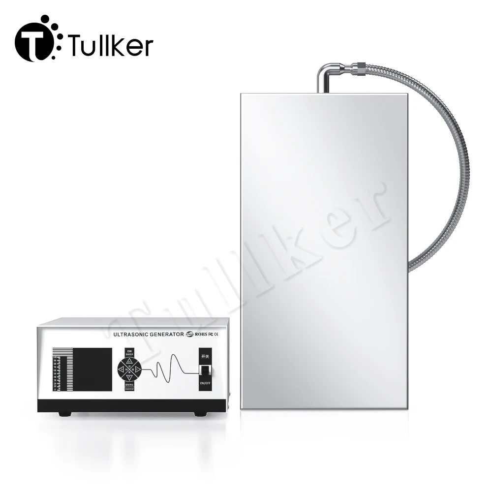 Tullker 1800W Ultrasonic Cleaner Immersible Vibration Board Transducer Generator Ultrason Cleaning Machine Metal Oil Part Wash