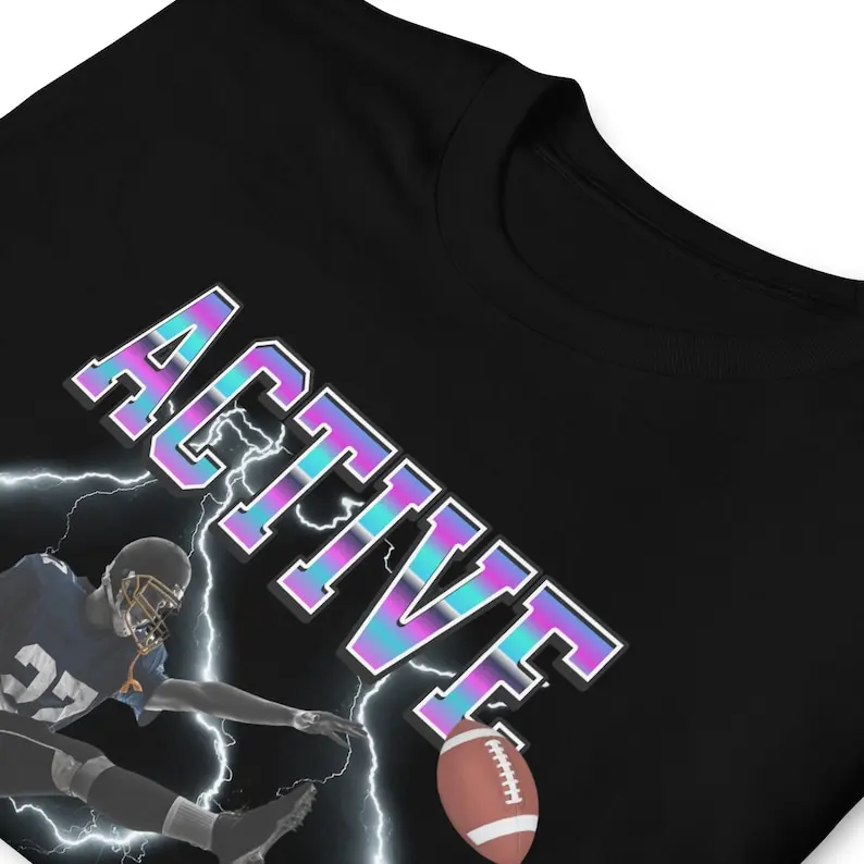 Stylish Football player shirt,Football shirt men women,Shirt Retro Style 90s Vintage Unisex Crewneck,Gift For Football Fan,Gift