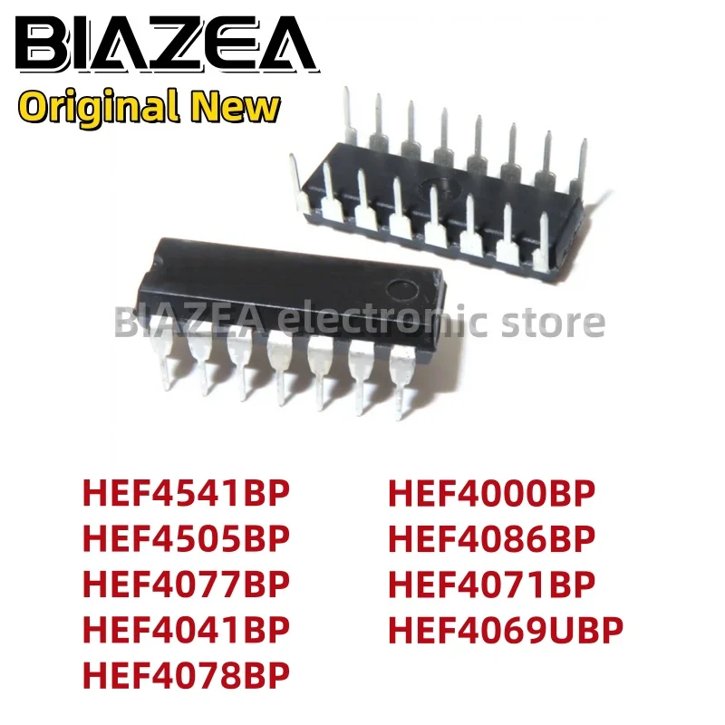 

1 шт. HEF4541BP HEF4505BP HEF4077BP HEF4041BP HEF4078BP HEF4000BP HEF4086BP HEF4071BP HEF4069UBP DIP14