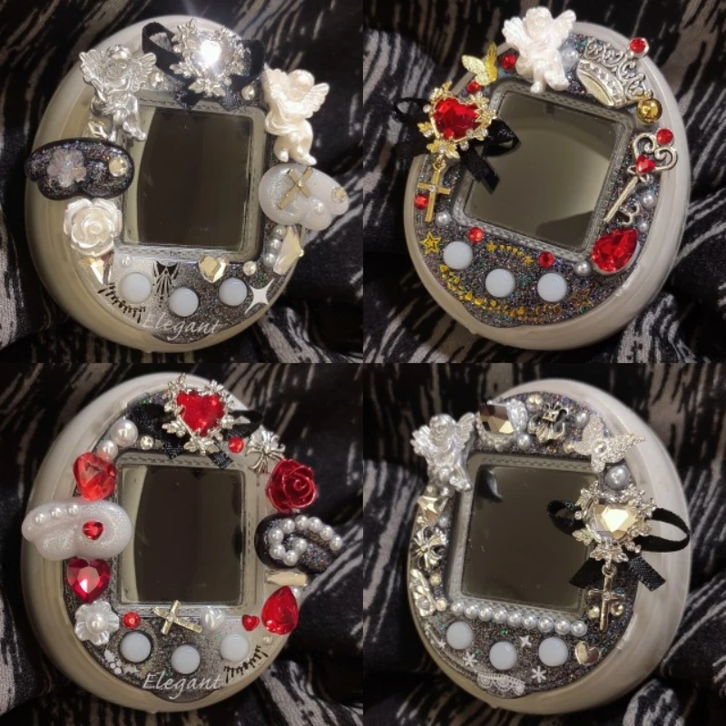 Hot Electronic Pet Protective Cover Laurel Goth Love Rose Style Tamagotchi 4u/4u+ Series Panel For Protection Cover Gifts