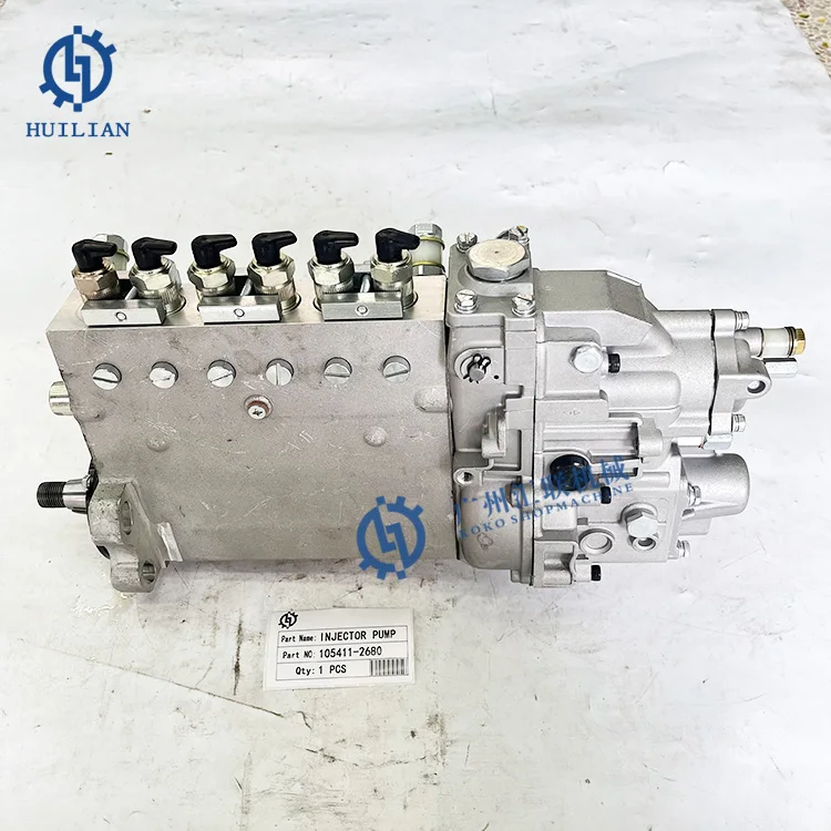 

105411-2680 115603-4933 101605-0322 Engine Parts Common Engine Rail Fuel Injection Pump for 6BG1T Engine