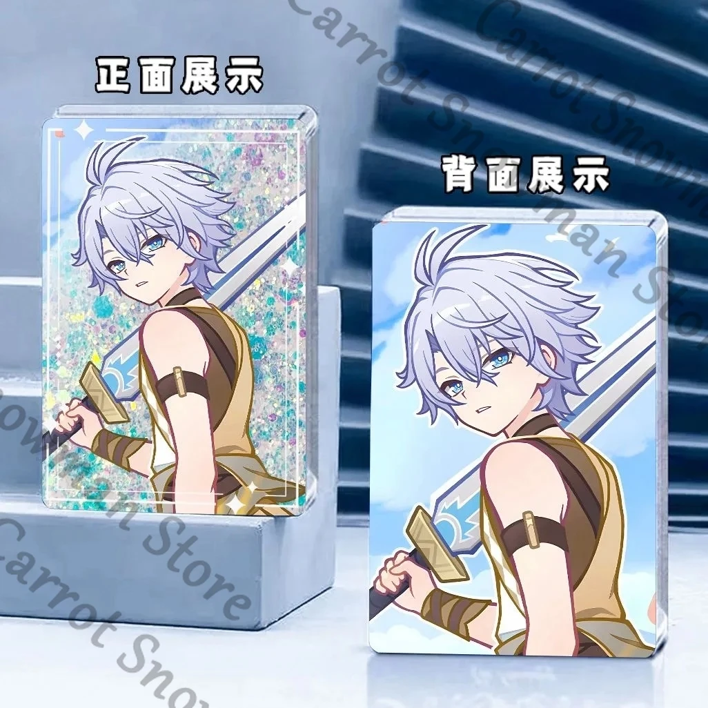 هونكاي: ستار ريل أمبيتوس Phainon كاستوريس سيرين زملاء الشهية الرمال المتحركة الاكريليك سطح المكتب زخرفة جمع هدية