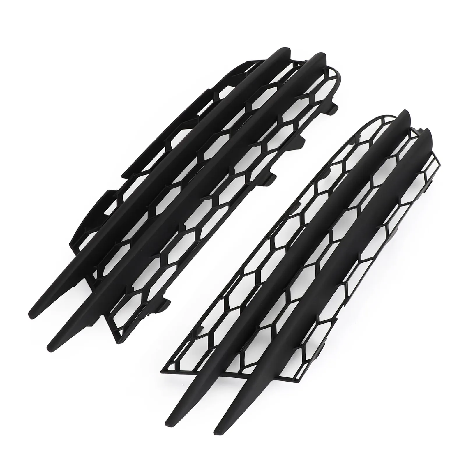 

Pair Front Bumper O/S Lower Grill For VW Scirocco 2008-2014 1K8853666B
