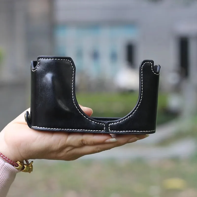Photo Camera leather Bag Body BOX Case For leica q1 Q2 Q3 M8 M9 ME M240 M262 M8 M9 MM ME D-LUX7 Protective sleeve box base shell