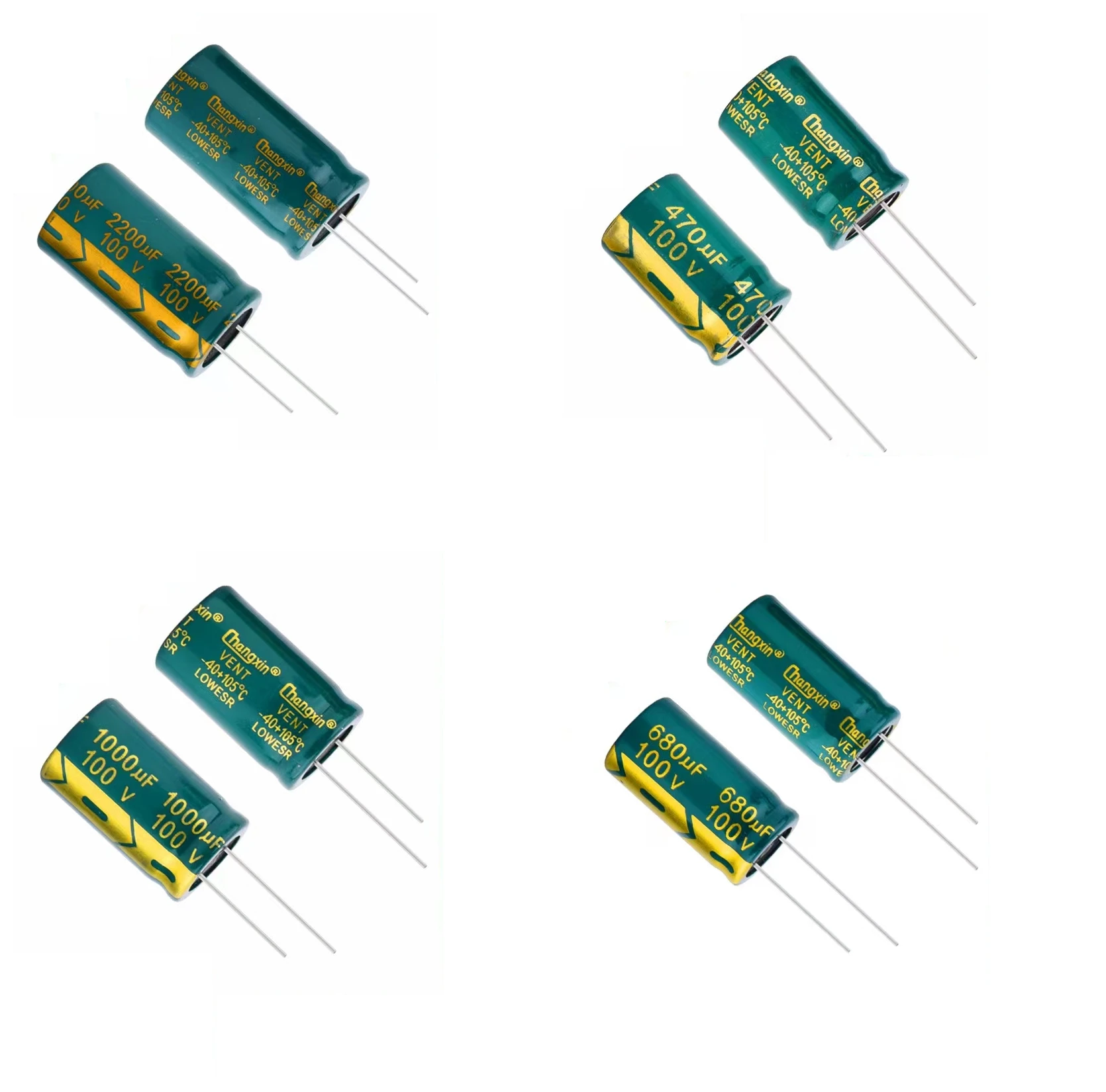 10/50/100Pcs/Lot 100V 33uF DIP High Frequency Aluminum Electrolytic Capacitor