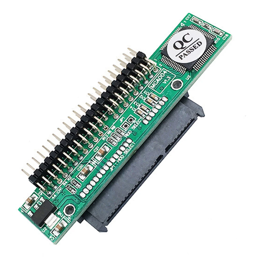 

2.5in SATA To IDE Hard Disk Riser Card Mini Hard Drive Converter Card 7+15-Pin Female To 44-Pin Male 150MB/s Hot Swap for Laptop