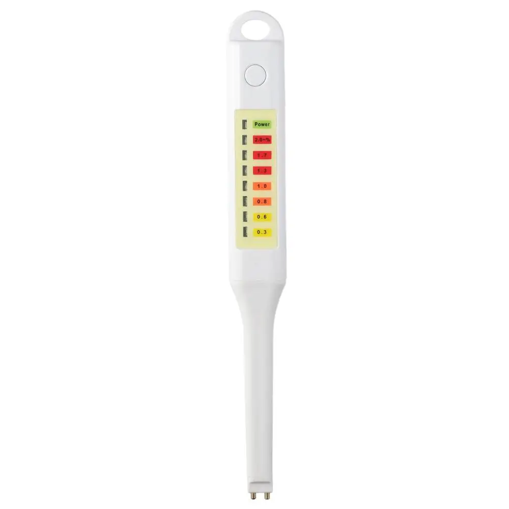 ABS, Copper LED Salinity Meter Portable White Soup Saltwater Hydrometer Electronic Food Salinity Tester Home Kitchen