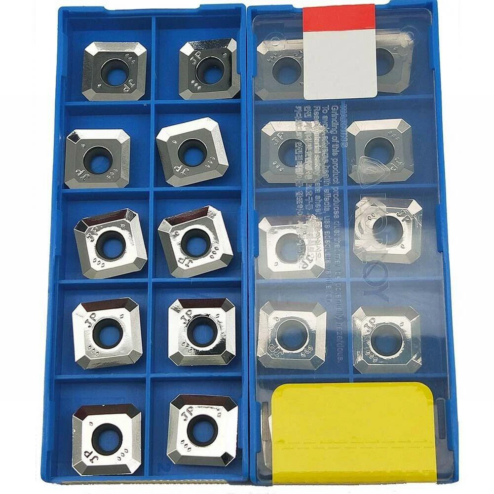 10pcs SEGT13T3AGFN-JP H01 เครื่องกลึงโลหะเครื่องตัดคาร์ไบด์แทรกสําหรับ Semi-fining Finishing Precision บดเครื่องมือ