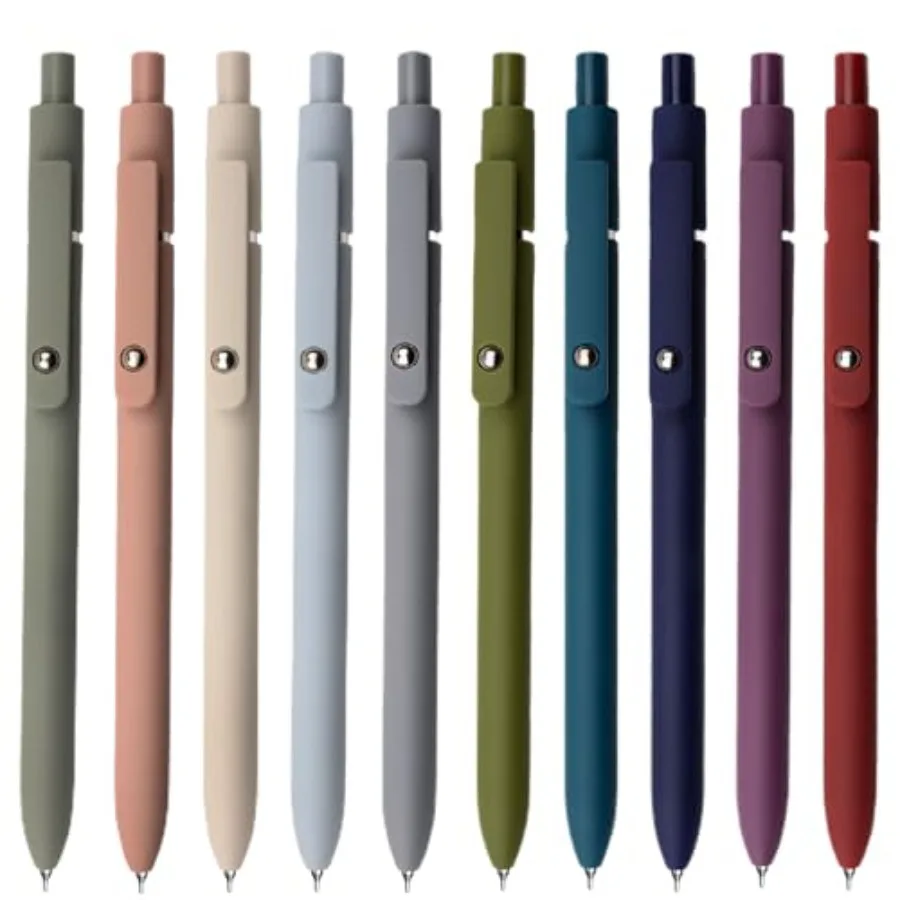 

Gel Pens, 0.mm Fine Point Smooth Writing Pens High-End Series Black Ink Pens for Journaling Note Taking, School Office Supplies