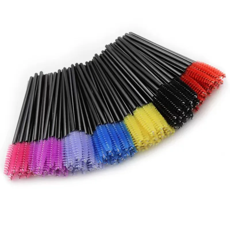 Disposable Eyelashes Brush Spiral Eyelash Curl Eyebrow Brush Eyelash Comb Hollow Eyelash Brush Makeup Tools