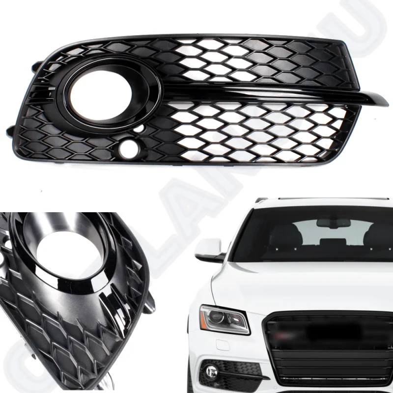 

Right Side Front Fog Lights Lamp Grille Cover 8R0807682N For Audi SQ5 Q5 S-Line 2013 2014 2015 2016 2017