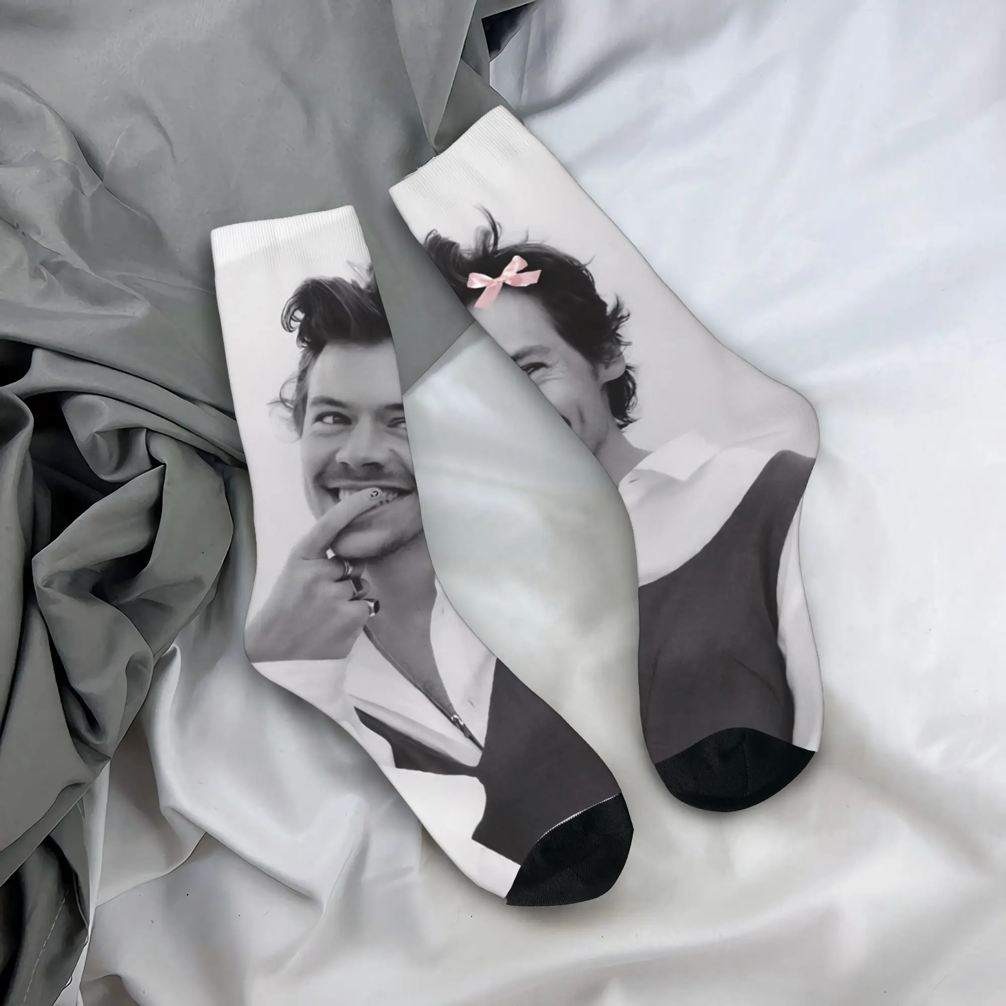 جديد الذكور الرجال الجوارب عارضة هاريس أنماط جورب البوليستر سكيت النساء الجوارب الربيع الصيف الخريف الشتاء