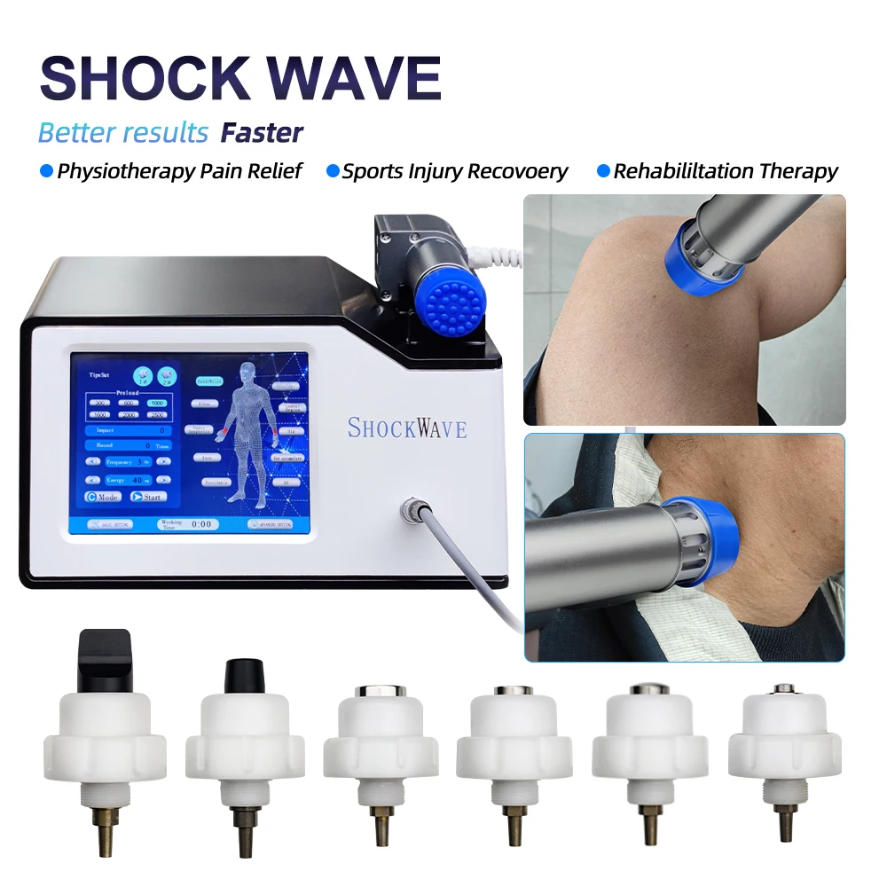 

Best Sale Pneumatic Shockwave Therapy Machine ED Treatment Relieve Muscle Extracorporeal Physiotherapy Pain Relief Device