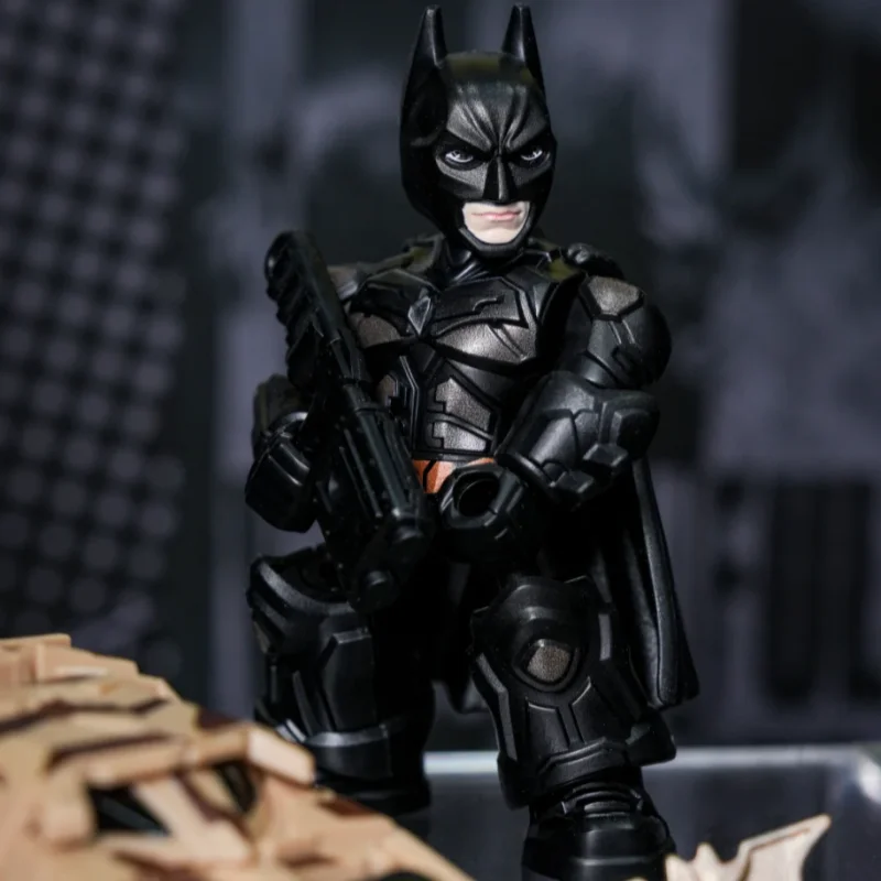 جديد Blokees Dc Hero Defender الإصدار 1 Bat Shadow Dawn Series صندوق أعمى عمل الشكل باتمان لعبة الهدايا