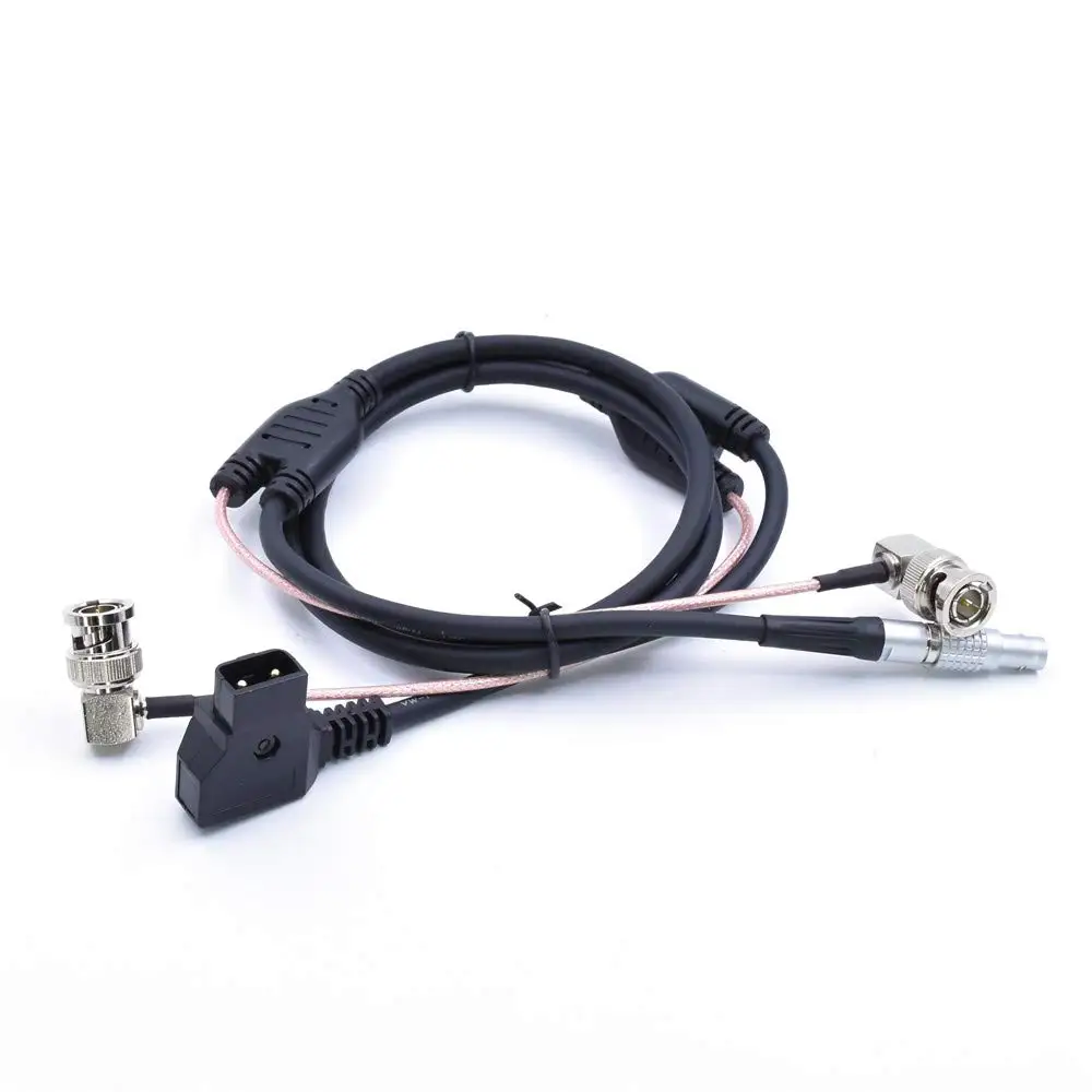 

D-tap to 2 pin + BNC to BNC Power SDI Video Cable for Teradek Bolt Bond Zacuto Gratical Eye