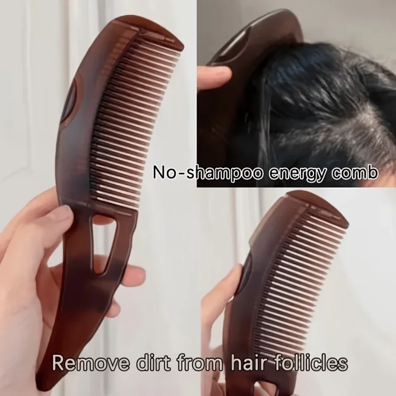 Dandruff Removal Scalp Hair Combs Hair Dressing Comb Self-Cleaning Anti-Static Massage Brushes Hair Salon Styling Tools