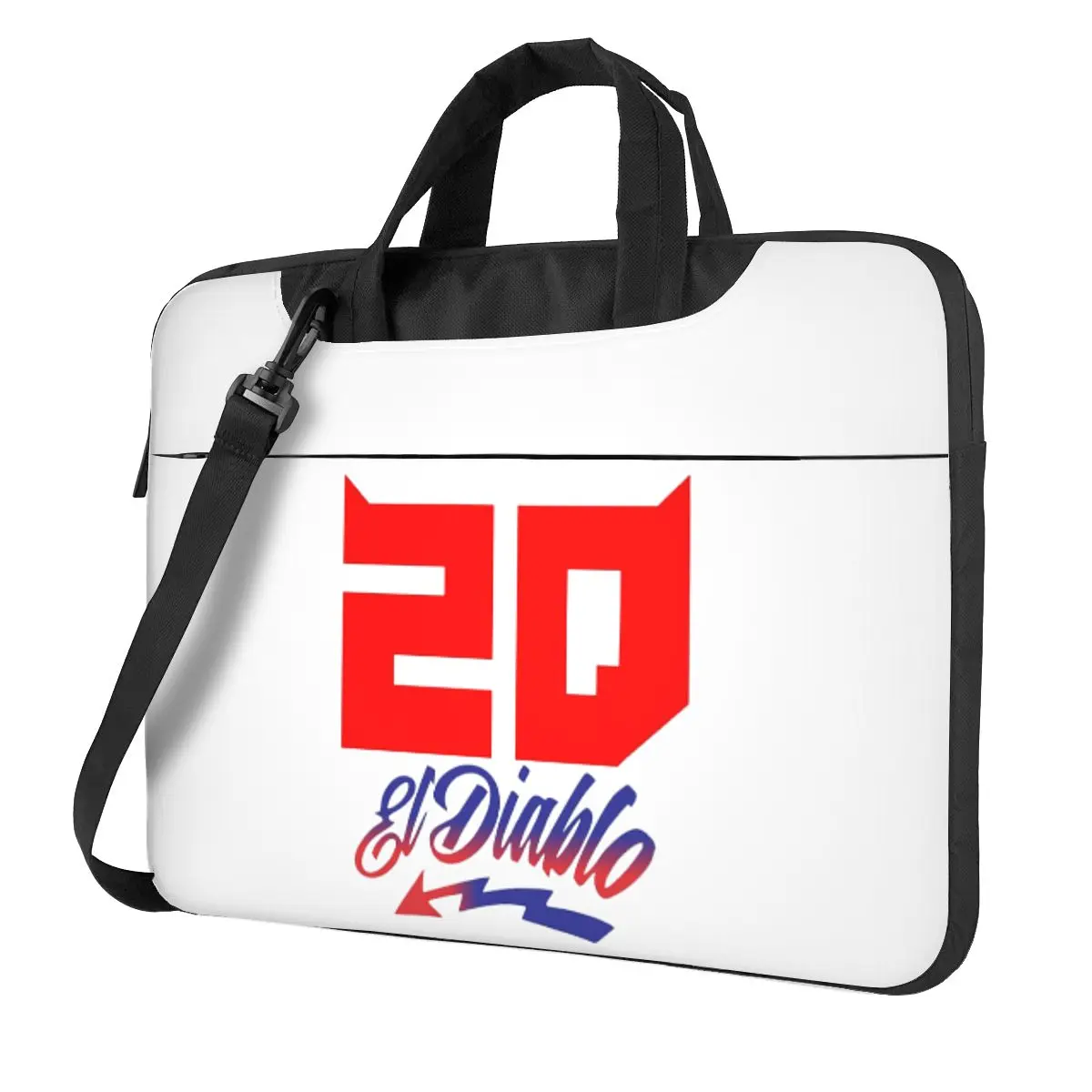 

Fabio Quartararo 20 Crossbody Laptop Bag Case Computer Bag Resistant Protective Notebook Pouch for Macbook Pro Lenovo