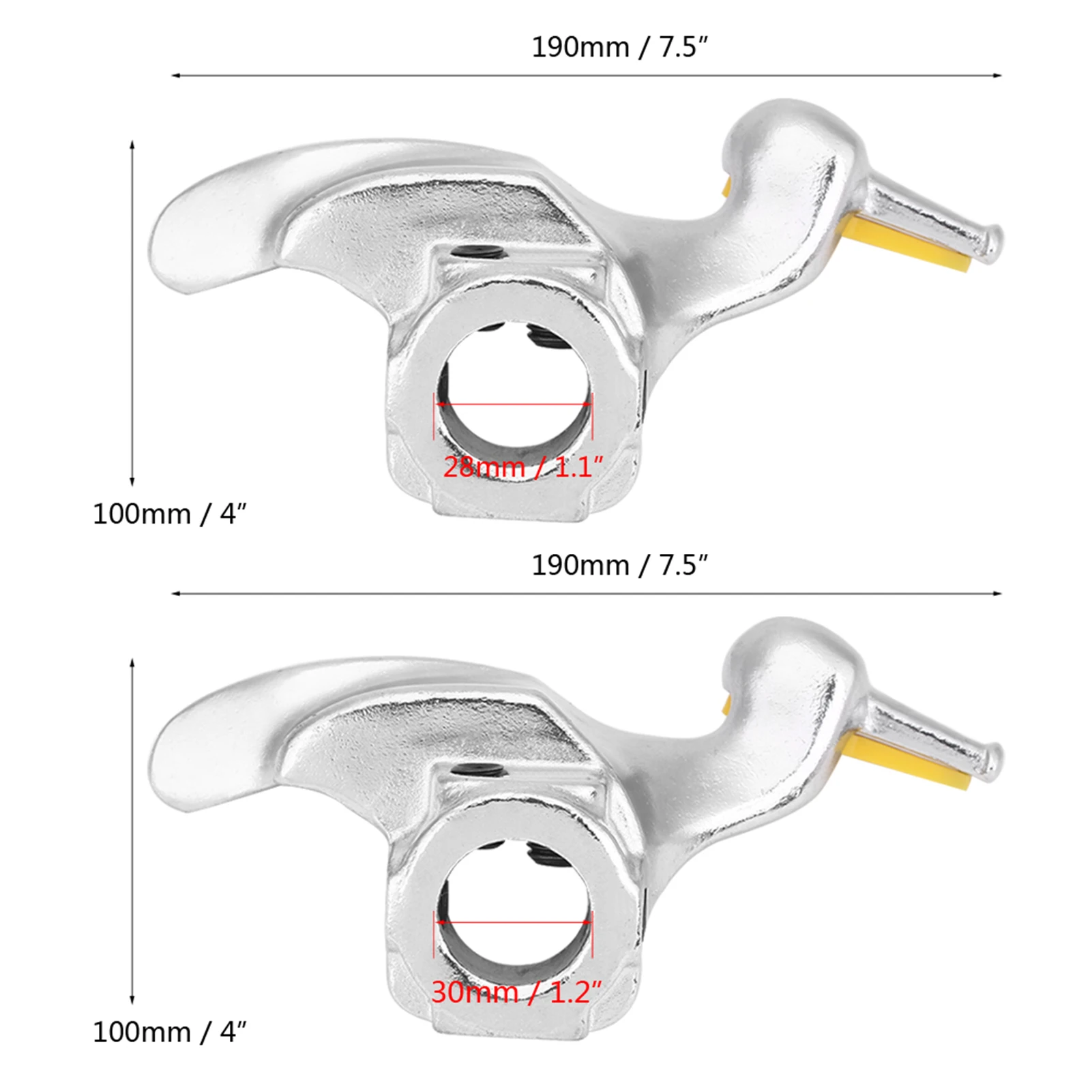 28/30mm Car Tire Changer Wheel Tyre Change Duck Head Tools Clamps Spanner Demount Kit Truck Motorcycle Accessories Universal