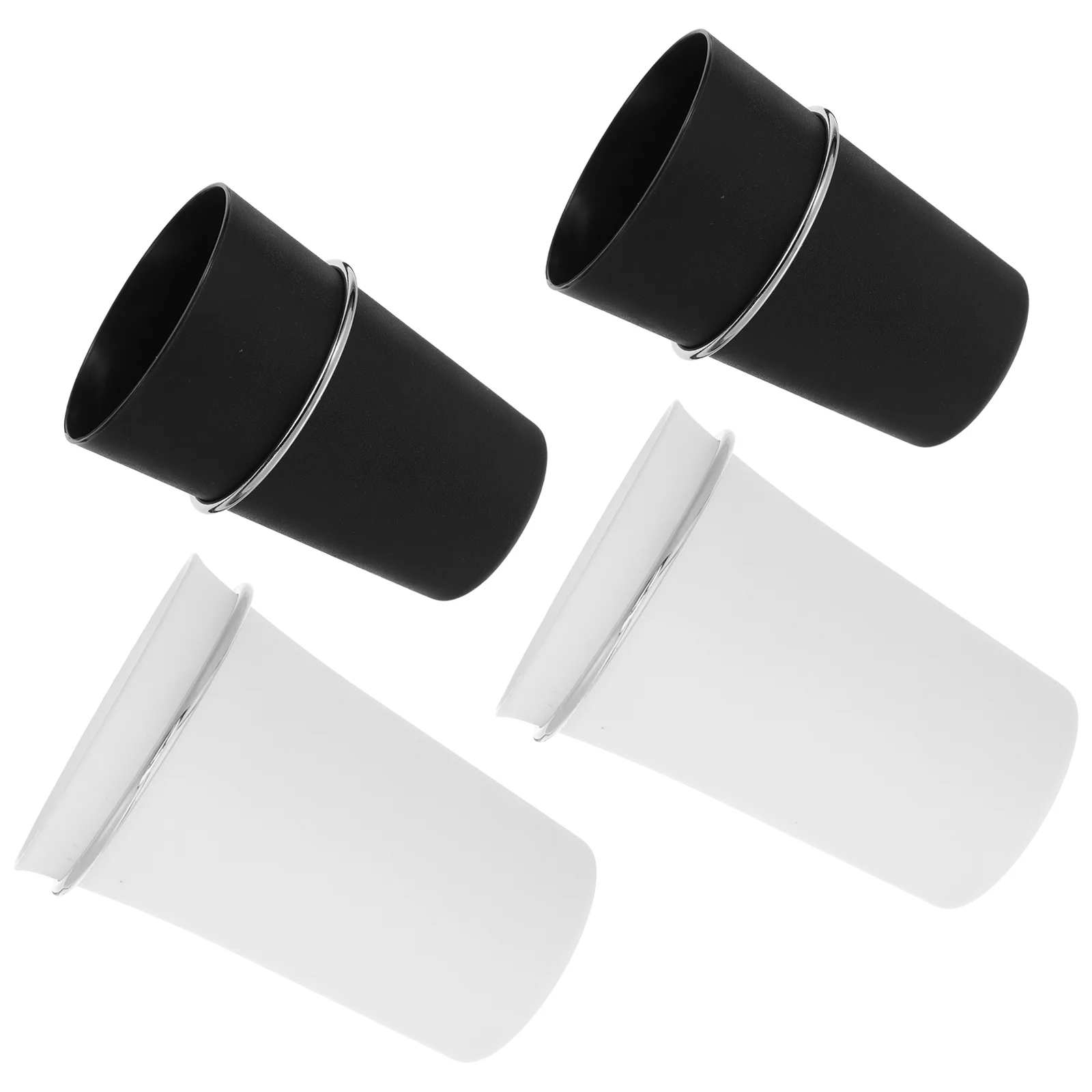 

4 set Pegboard Cups With Hooks 4 Sets Nail Tips Storage Organizer Case Pen Storage Bucket For Office Wall Tool Organization -