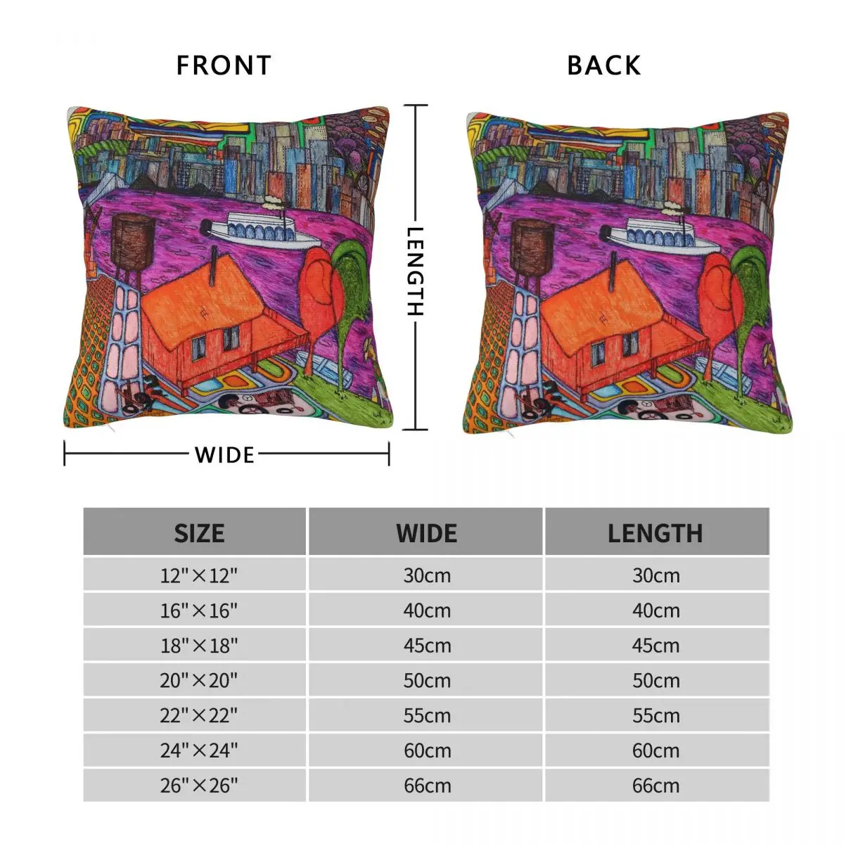 One Of My Old Man River Dreams Square Pillowcase Polyester Linen Velvet Creative Zip Decor Pillow Case Car Cushion Cover