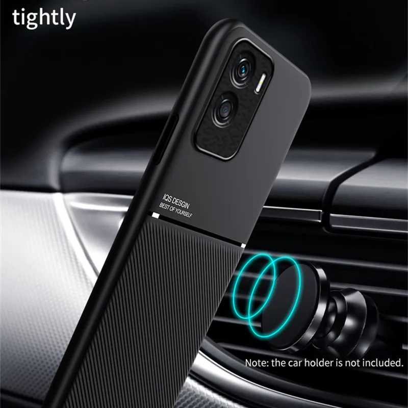 For Honor 90 Lite 5G Case Luxury Leather Car Magnetic Holder Phone Cases for Honer 90 Light 90Lite 5G Soft Bumper Back Cover