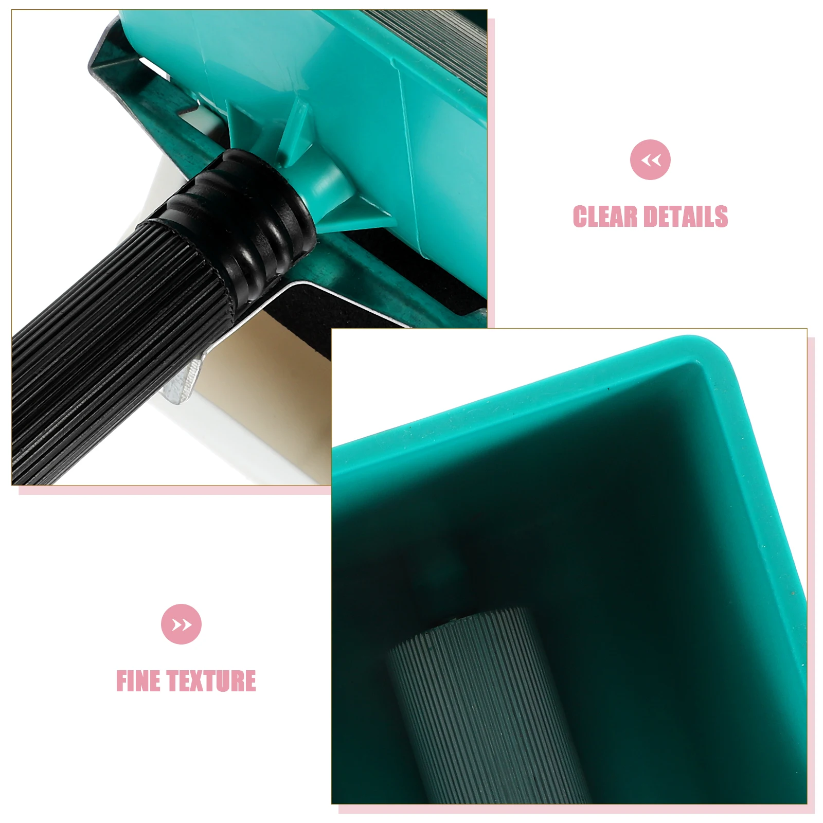 

1 Set Applicator Roller Manual Diy Coating Tool Handheld Spreader Durable Ergonomic Design Pvc Wood Glue Applicator With Storage