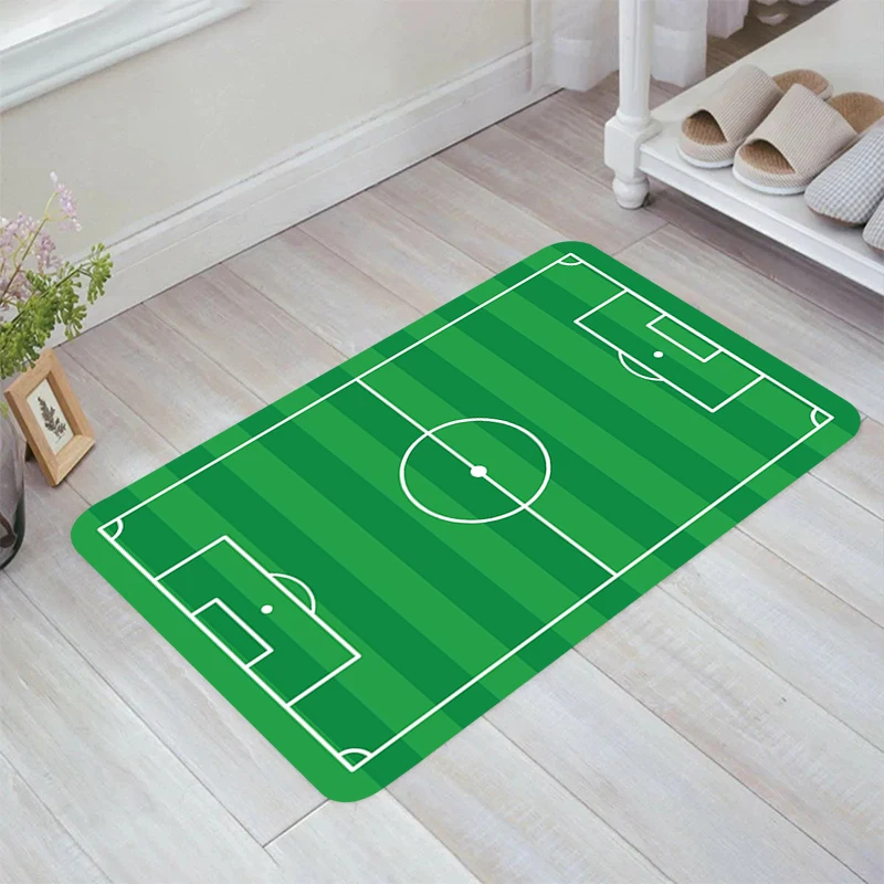 

Football Field Plan Floor Mat Living Room Kitchen Carpet Carpets Rugs Doormat Entrance Door Home Balcony Foot Rug Mats Bathroom