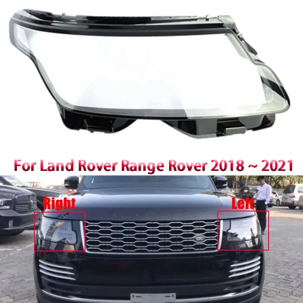 

Headlamp Lens For Land Rover Range Rover 2018 2019 2020 2021 Transparent Headlamp Cover Plexiglass Replace Original Lampshade