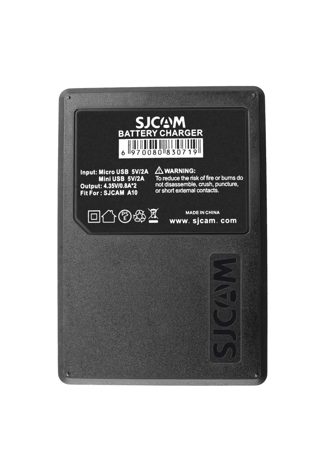 SJCAM A10 2650mAh Backup Rechargable Li-on Battery Charger 100% Original Accessories For SJCAM A10 A20 WiFi Camera Power Bank