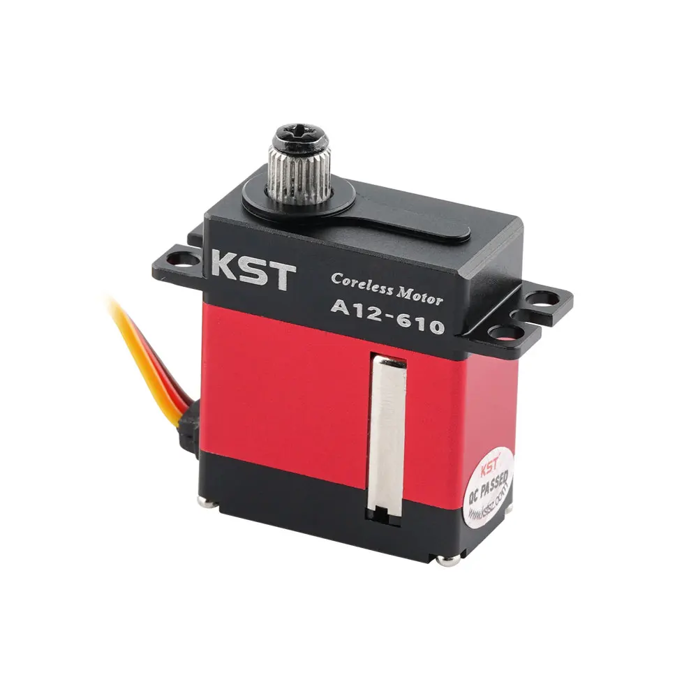 KST A12-610 V8.0 9kg 0.10sec With Soft Start HV Mini Servo For Glider Wing
