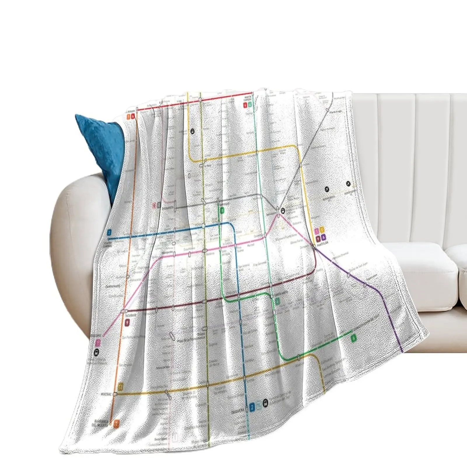 

Mexico metro map Throw Blanket wednesday Hairy Blankets For Baby Luxury Throw Blankets