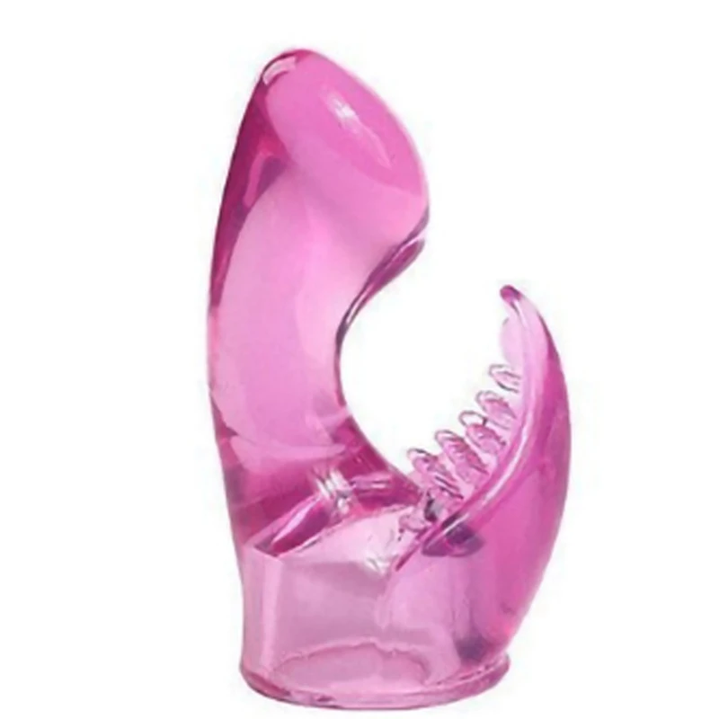 G-spot Stimulate Vibrator Head Cover Erotic Accessories Magic Wand Attachment Silicone AV Rod Head Cap Adult Sex Toys for Women view 5