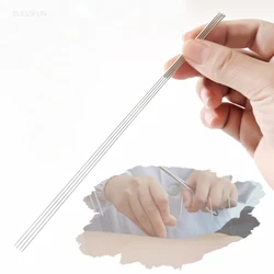 20Pcs Treatment New Sterile Acupuncture Disposable Long Needles Medical Accupuncture Pin Large Sizes Awn Needle Tools