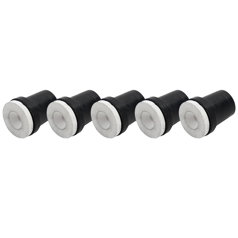 Sandblaster Nozzles 5pcs  23 5mm Size  Plastic and Ceramic Material  Black and White Color  Sandblasting and Derrusting Tools