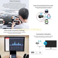 U13B Portrable Wireless Display Adapter WiFi 1080P- Mobile Screen Mirroring Receiver Dongle with Build-in WiFi Antenna ABS